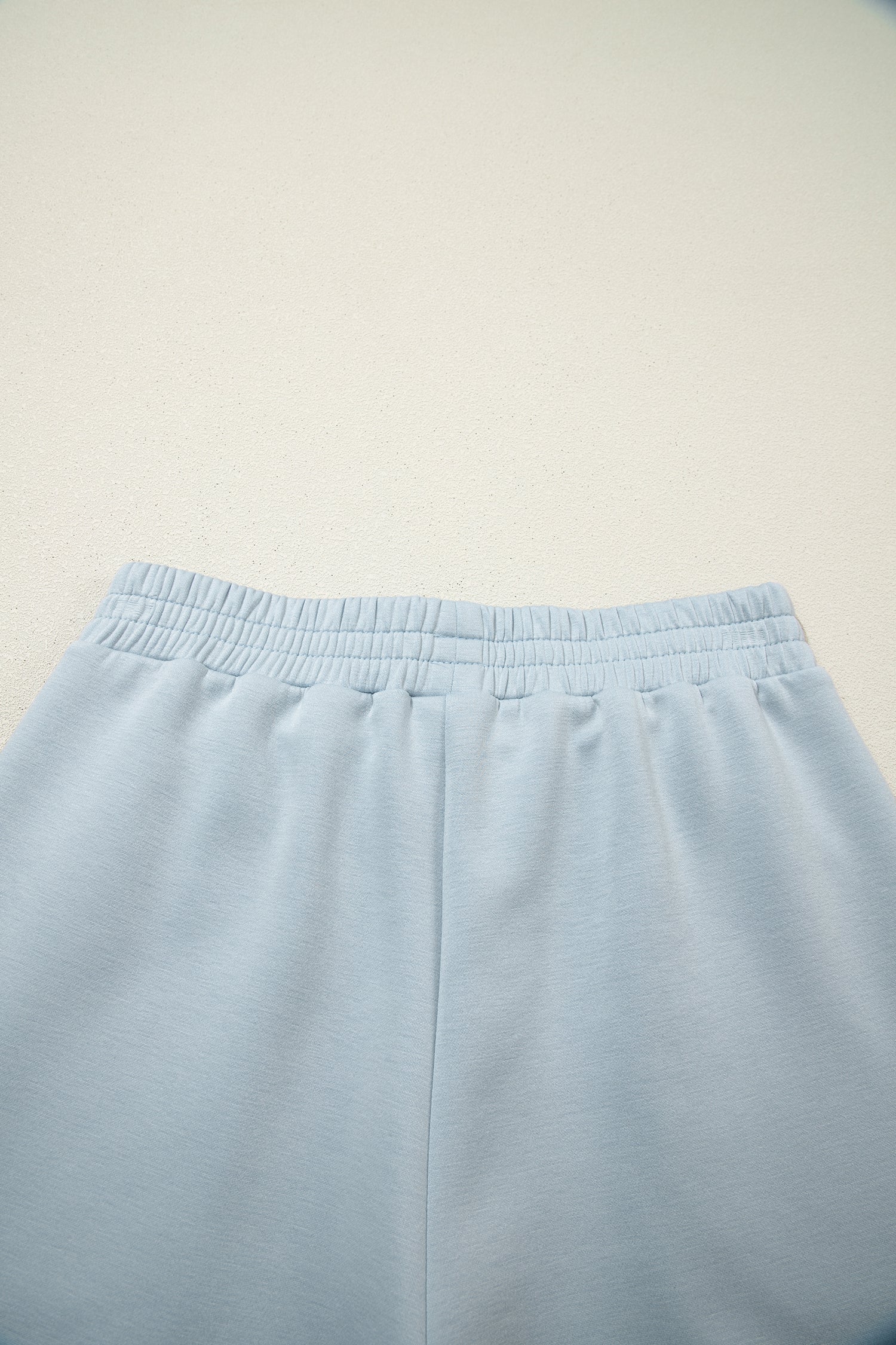 Light Grey Half Zip Polo Tee Casual Pant Set