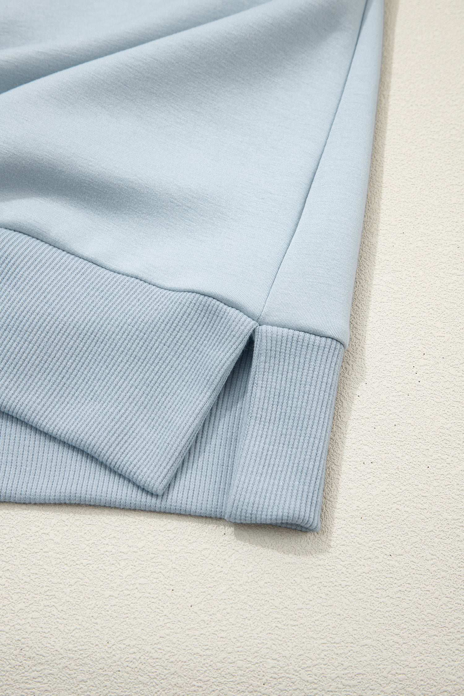 Light Grey Half Zip Polo Tee Casual Pant Set